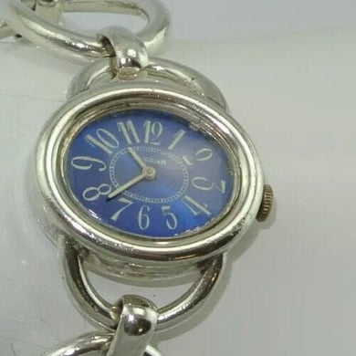 DUGENA Damenuhr / Handaufzug / 925er Silber