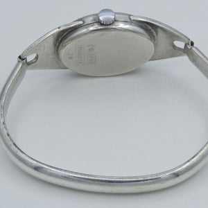 Vintage Dugena 800er Silber Handaufzug Damen Uhr