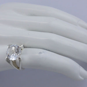 Damen- Ring mit Zirkonia / 830er Silber