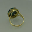 Laden Sie das Bild in den Galerie-Viewer, Vintage Damenring mit Türkis / 750er - 18 Karat Gold 61 19,4 mm Ø *
