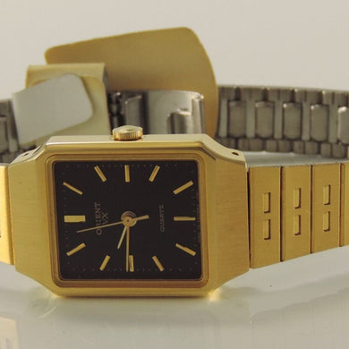 Orient VX Damenuhr / Quartz / vergoldet