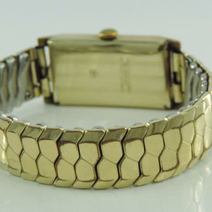 Vintage Laco Damen Armbanduhr Handaufzug Walz-Gold Double 20 Mikrons