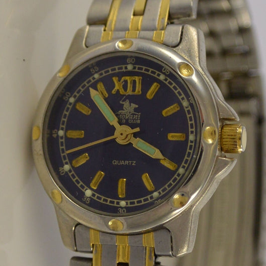 GIOVANI Polo Club - Damenuhr / Quartz / Bi-Color
