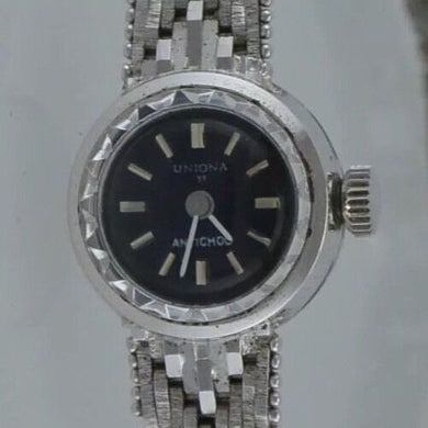 Uniona 11 - Antichog / Damenuhr 835er Silber