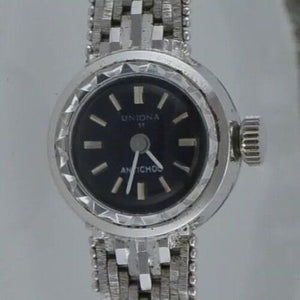 Uniona 11 - Antichog / Damenuhr 835er Silber