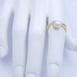 Laden Sie das Bild in den Galerie-Viewer, Damenring 585er 14 K Gold mit Perle &amp; Diamanten - 56 17,8 mm Ø *
