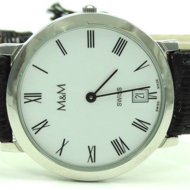 M&M Quartz Swiss Herrenuhr Ref-1239.21