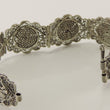 Laden Sie das Bild in den Galerie-Viewer, Antik Art Deco Armband Silber 835er filigran floral
