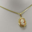Laden Sie das Bild in den Galerie-Viewer, Vintage Kette mit Anhänger Gemme 333er 8 Karat Gold
