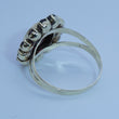 Laden Sie das Bild in den Galerie-Viewer, Vintage Damenring mit Granat - Gelbgold 333er 8 Karat 54 17,2 mm Ø *

