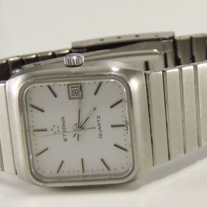 Vintage Eterna Ref 111 4148 41 A Quartz Damenuhr