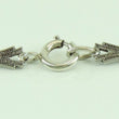 Laden Sie das Bild in den Galerie-Viewer, Vintage Damen 835er Silber Collier mit Achat &amp; Markasit
