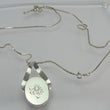 Laden Sie das Bild in den Galerie-Viewer, Vintage 835er Silber Kette mit Anhänger
