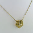 Laden Sie das Bild in den Galerie-Viewer, Vintage Kette mit Anhänger &amp; Zirkonia / 333er 8 K Gelbgold / ca. 42 cm
