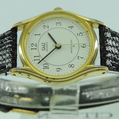 Q & Q Quarz Damenuhr / Vergoldet / Japan Movement