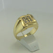 Laden Sie das Bild in den Galerie-Viewer, Vintage Damenring mit Zirkonia / 585er - 14 Karat Gold 52 16,5 mm Ø *
