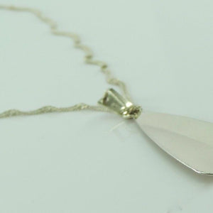 Vintage Damen Kette 925er Silber mit Anhänger 835er