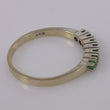 Laden Sie das Bild in den Galerie-Viewer, Vintage Damenring mit Smaragd / 585er 14 Karat Gold 57 18,1 mm Ø *
