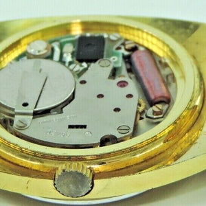 Vintage Isoma Quarz Herrenuhr / Vergoldet / Antimagnetic