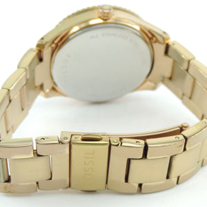 Fossil Damenuhr Chronograph mit Strasssteine / Ref. ES-3003 111205