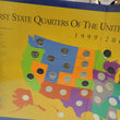 Laden Sie das Bild in den Galerie-Viewer, First State Quarters Of The United States Collector&#39;s Map 1999 - 2008
