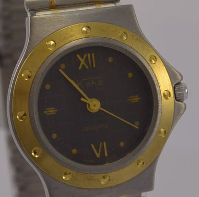 KOHA - Damenuhr / Quartz / Edelstahl - vergoldet