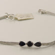 Laden Sie das Bild in den Galerie-Viewer, Silberarmband mit Turmalin / 835er Silber
