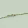 Laden Sie das Bild in den Galerie-Viewer, Vintage Damen 835er Silber Kette mit Zirkonia Anhänger 925er Silber &quot;B&quot;
