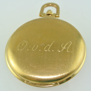 REGENT Habmann Taschenuhr / Quarz / mit Datumsanzeige