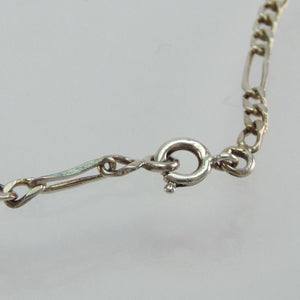 Vintage Kette mit Münzanhänger Sanctus Willibaldus 1979 Silber