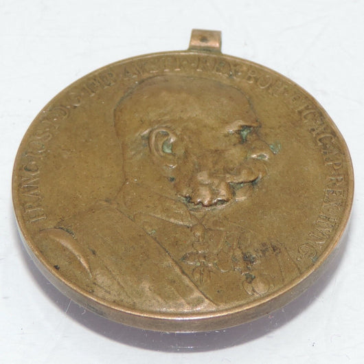 Medaille Franc.IOS.I.D.G.IMP.AVSTR.REX.BOH.GAL.ILL.ETC.ETAP.REX.HVING