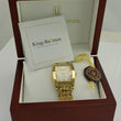 Laden Sie das Bild in den Galerie-Viewer, Krug-Baümen TUXEDO -Damen Uhr / Quartz / vergoldet / mit Orginalbox
