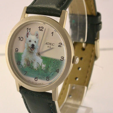 ADEC Wr Kinder Armbanduhr Uhr Quarz mit Hundelogo