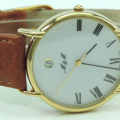 M&M Quartz Swiss Herrenuhr Ref-5063.19