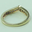 Laden Sie das Bild in den Galerie-Viewer, Damenring 375er 9 Karat Gold mit Diamanten ca. 0.25 ct - 47 15,0 mm Ø *
