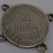 Laden Sie das Bild in den Galerie-Viewer, 2 Lire 1863 Münze / Vittorio Emanuele II
