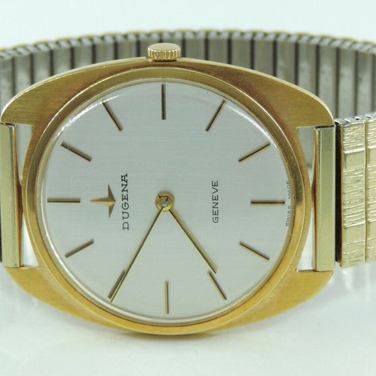 DUGENA Geneve Handaufzug Made in Swiss Vintage Herren Uhr