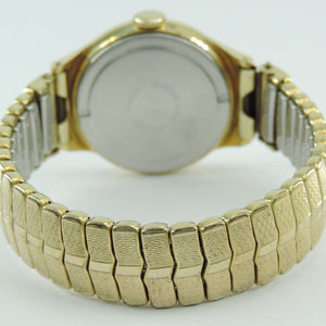 Vintage Osco Parat 15 Jewels Damenuhr Handaufzug / Stahl & Vergoldet