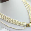 Laden Sie das Bild in den Galerie-Viewer, Vintage Damen Perlenkette &amp; Perlenarmband 62cm 2,6 mm Durchmesser
