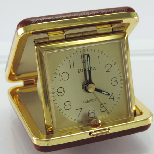 Vintage Europa Standuhr Reisewecker Quarz