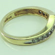 Laden Sie das Bild in den Galerie-Viewer, Damenring 375er 9 Karat Gold mit Diamanten ca. 0.25 ct - 47 15,0 mm Ø *

