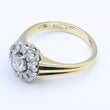 Laden Sie das Bild in den Galerie-Viewer, Damenring 585er 14 Karat mit Diamanten ca. 0.78 ct. / 57 18,1 mm Ø
