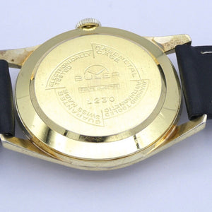 Vintage Buler De Luxe Herrenuhr / Handaufzug Ref-1230