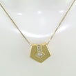 Laden Sie das Bild in den Galerie-Viewer, Vintage Kette mit Anhänger &amp; Zirkonia / 333er 8 K Gelbgold / ca. 42 cm
