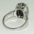 Laden Sie das Bild in den Galerie-Viewer, Vintage Damen Ring mit Zirkonia &amp; Quarzstein / 925er Silber - 57 18,1 mm Ø
