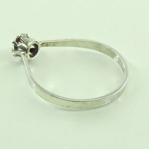 Vintage Damenring 835er Silber mit Zirkonia 59 18,8 mm Ø