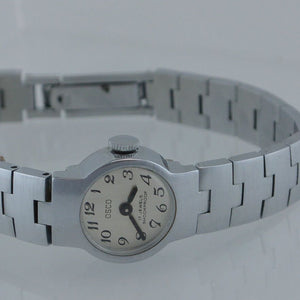OSCO - 17 Jewels Shockproof - Damenarmbanduhr / Handaufzug / Edelstahl