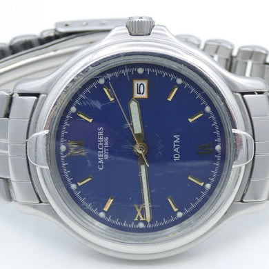 C. Melcher Herrenuhr Quarz 34mm Ref:4U1S001