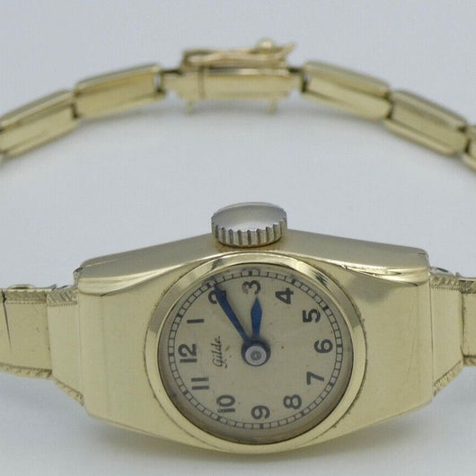 Vintage Gilde 585er 14 Karat Damenuhr Handaufzug
