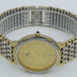 Laden Sie das Bild in den Galerie-Viewer, Escape Herrn Uhr Stahl &amp; Gold 24K 10Mic Gold Plated Swiss Quarz
